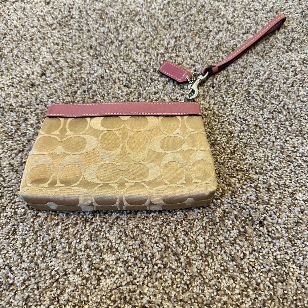 Small Coach Wristlet